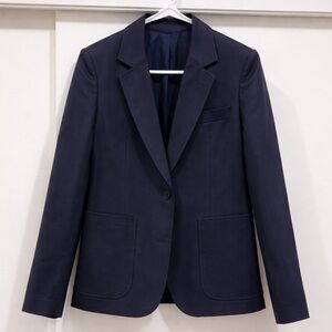 Lacoste Navy Tailored Blazer – Classic Fit, Single Breasted - Size 34 or X-Small
